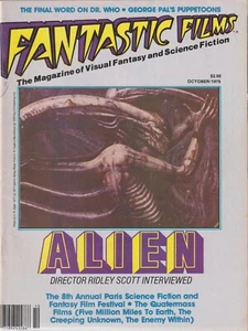1979 Fantastic Films #11 ALIEN  H.R. Giger  Ridley Scott Interview Dr. Who EX - Bild 1 von 1