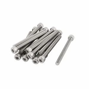 15pcs M5x55mm Gewinde 304 Edelstahl Innensechskantschrauben Bolzen DIN912 - Bild 1 von 1