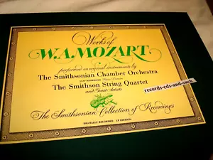 W.A. MOZART-WORKS OF (6 DISCS) NEW UNPLAYED VINYL RECORD ALBUM BOX SET LP - Picture 1 of 6