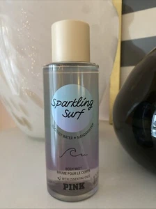 PINK Victoria's Secret Sparkling Surf Body Mist Fragrance Spray Coconut Mandarin - Picture 1 of 3