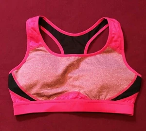 Jockey Sport BH Damen Fushia Berry S Pullover ohne Bügel Racerback Training  - Bild 1 von 5