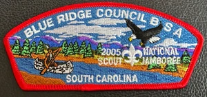 Blue Ridge Council 2005 National Jamboree CSP South Carolina BSA Patch - Picture 1 of 3