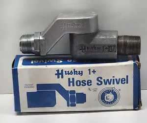 Husky 3/4" Male x 3/4" Female NPTF Swivel gas pump nozzle - Picture 1 of 6
