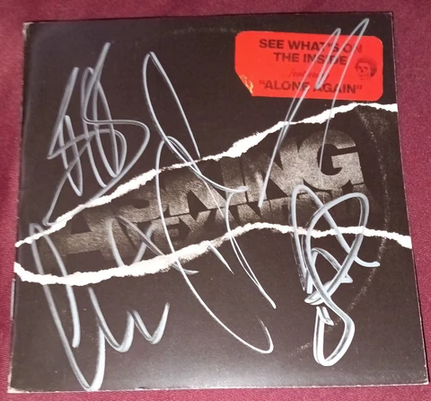 Asking Alexandria See What's on the Inside CD Signed by Entire Band Auto Cover