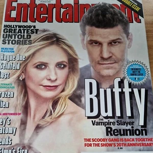 Entertainment Weekly April 7/14, 2017 BUFFY VAMPIRE SLAYER REUNION *UK SELLER* - Picture 1 of 5