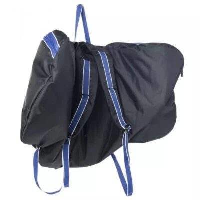 EQUITHÈME „1680D" Sattel-Rucksack - Farbe : marineblau