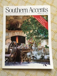 PRISTINE “SOUTHERN ACCENTS” MAGAZINE SEPTEMBER 1991 EXCELLENT~CONTENTS PHOTO - Bild 1 von 3