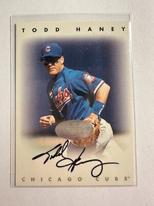K132,707 - 1996 Leaf Signature Autographs #94 Todd Haney Auto