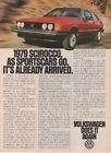 Lot 4 Print Ad 1979 VW Scirocco-Maserati-Ferrari-Lambo-Volkswagen Does it Again