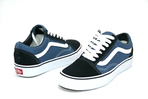 VANS Old Skool Navy & White UNISEX VN000D3HNVY SKATEBOARDING SNEAKER - Picture 1 of 8