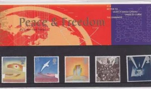 Presentation Pack  1995 MNH 257 - Peace & Freedom - Picture 1 of 1
