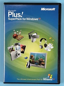 Microsoft Plus SuperPack for Windows XP 2 Disc Set 2004 w/ Product Key & Insert - Picture 1 of 6