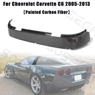Cubierta halo pilar B techo superior de carbono pintado para Chevrolet Corvette C6 2005-2013 Foto 1 de 4