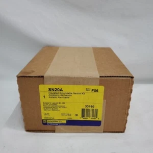 SQUARE D SN20A Insulated Groundable Neutral Kit 33160 New Sealed Box - Picture 1 of 6