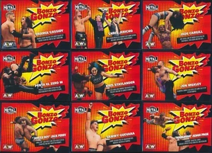 2022 SkyBox Metal Universe AEW Bonzo Gonzo Die-Cut Insert Complete Set 30 Cards - Picture 1 of 1