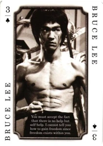 Bruce Lee Playing Card - Picture 1 of 4