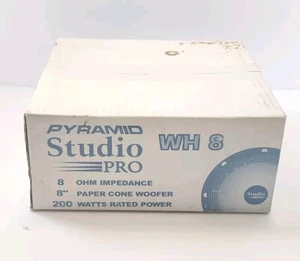 NOS Pyramid Studio Pro WH-8 200 Watt Woofer 8" - Picture 1 of 2