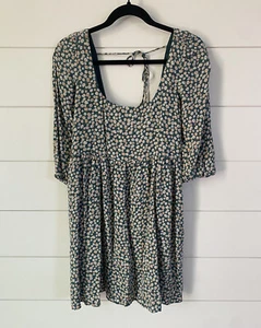 American Eagle Babydoll Floral Mini Dress, Size XS New Without Tags - Picture 1 of 4