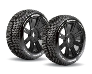 LOUISE B-Turbo Reifen soft auf Felge schwarz Buggy 1:8 LOUT3104SB  - Bild 1 von 1