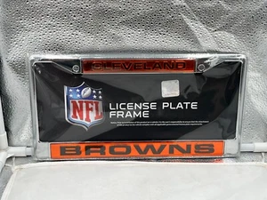 Cleveland Browns NFL Laser Cut Nummernschildrahmen Wincraft - Bild 1 von 1