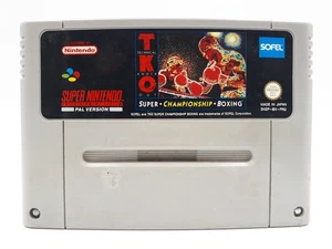 Juego Cartucho TKO technical  Knock Out Boxeo Super nintendo snes Pal. Muy Raro - Imagen 1 de 3