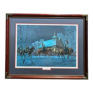 Vintage Civil War Print Southern Stars Kernstown VA 1862 (Signed Mort Kunstler) - Picture 1 of 15