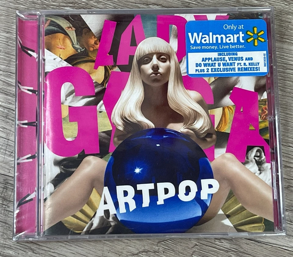 New Lady Gaga CD Artpop Walmart Edition Edited w/ 2 Exclusive Remixes SEALED - Image 1 of 4