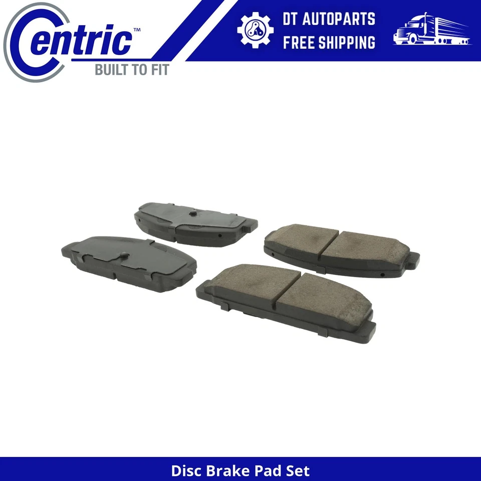 Para Mazda RX-7 1984-1991, 1993-1995 | Pastillas de freno de disco traseras centradas | Cerámica Foto 1 de 4