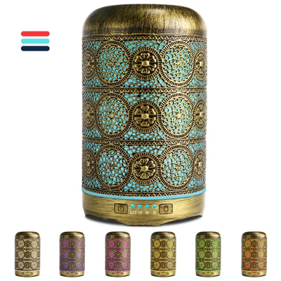 Metall Diffusor mit 7 Farben | Ultraschall-Befeuchter für Zuhause - Bild 1 von 4