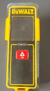 DeWALT DW033 Laser Distance Measurer - USED - GENUINE - MANUAL - FREE DELIVERY - Picture 1 of 10