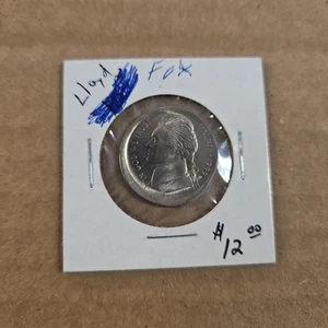 1999-P 5c Jefferson Nickel Broadstruck Off Center - Picture 1 of 2