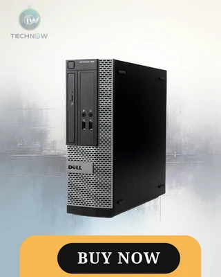 Dell Desktop Tower | Intel i5 | 32GB Memory | 2TB SSD+HDD | Windows 11 Pro - Image 1 of 4