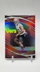 2025 Panini Absolute Spectrum Red Nick Martin Rookie RC /199 - Picture 1 of 2