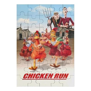 Chicken Run Jigsaw Puzzle 35 Pieces Gift for Kids Easy To Assemble - Picture 1 of 6