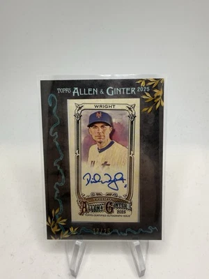Mini auto Allen Ginter David Wright 2025/25  Foto 1 de 2