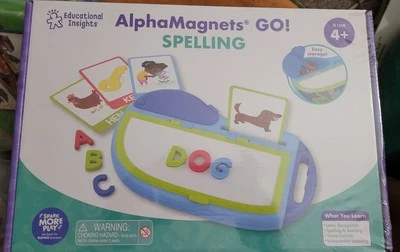 Educational Insights AlphaMagnets GO! Spelling  New Sealed - Image 1 of 3