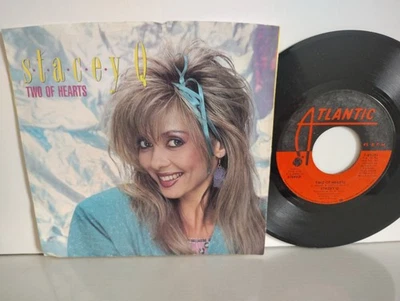 STACEY Q - "TWO OF HEARTS - DANCING NOWHERE" / ATLANTIC RECORDS 1986 - Image 1 of 2