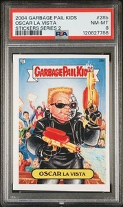 GARBAGE PAIL KIDS 2004 ANS2 #28b "Oscar La Vista" PSA 8 (Terminator) - Bild 1 von 2