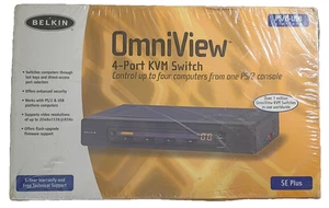 Belkin OmniView Pro2 4-Port KVM Switch SE Plus - Picture 1 of 3