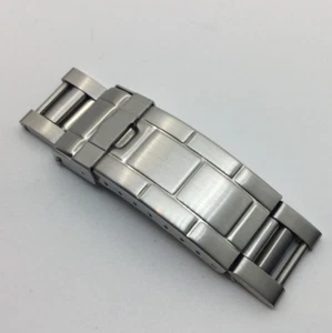 VINTAGE FLIP-LOCK SCHNALLE FÜR ROLEX 93150 93250 16760 5512 1665 GEBÜRSTET - Bild 1 von 4