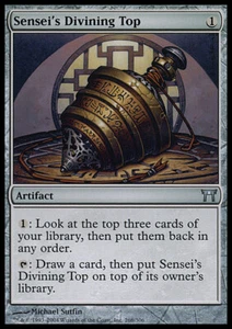 MTG SENSEI's DIVINING TOP POOR INKED- CAPPA DELLE PROFEZIE DEL SENSEI - CHK - Picture 1 of 1