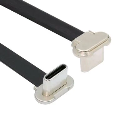 CY USB2.0 65W Power Fast Charge Ultra Slim Flat USB-C Type C Cable for Laptop - Image 1 of 4