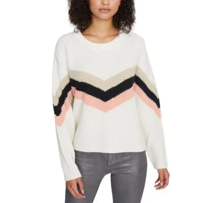 Suéter Top SANCTUARY Para Mujer Apres Ski Chevron Cuello Redondo TEDO Foto 1 de 2