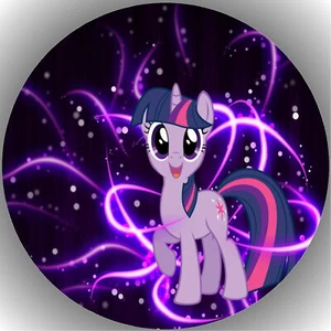 Tortenaufleger Geburtstag Party Tortenbild Fondant - Oblate My Little Pony P33 - Bild 1 von 1