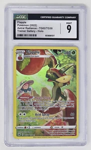 Flapple (TG02/TG30) CGC 9 (2022) Pokemon Galleria Allenatore S&S: Radianza Astarale - Foto 1 di 2