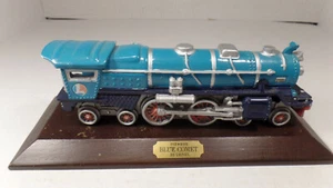 Avon 1991, 1931 #400E Blue Comet von Lionel Train Modell & Holzsockel - Bild 1 von 8