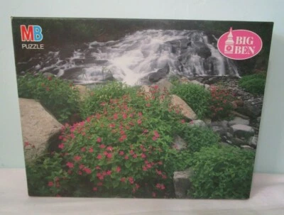Big Ben 1000 piezas sellado de colección Paradise Falls Mt. Rompecabezas Rainier Wa 4962-3 Foto 1 de 4