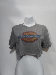 Deftones Half Shirt Hand Cropped Mens Shirt Middi Deftones shirt cropped - Picture 1 of 3