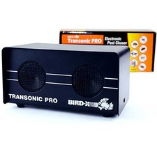  Bird-X Transonic Pro Ultrasonic Deterrent Pest Repellent Electronic Repeller