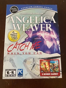 Angelica Weaver Atrápame cuando puedas (PC, 2012, DVD-ROM) Probado / Muy Bueno - Imagen 1 de 6